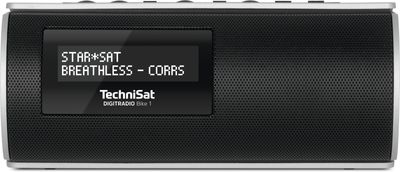 TechniSat DIGITRADIO Bike 1 Zakradio DAB+, DAB, VHF (FM) Bluetooth Waterdicht, Spatwaterbestendig, Oplaadbaar Zwart, Zilver