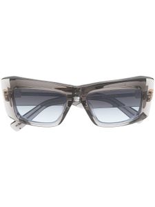 Balmain Eyewear lunettes de soleil B-ll à monture oversize - Gris