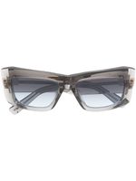 Balmain Eyewear lunettes de soleil B-ll à monture oversize - Gris - thumbnail