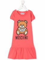 Moschino Kids robe à motif Teddy Bear - Rose - thumbnail