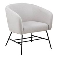 by fonQ Shell Fauteuil - Lichtgrijs