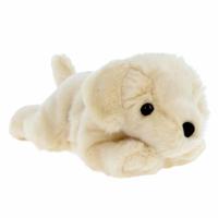 Keel Toys Knuffeldier Puppy Labrador hond - zachte pluche stof - premium knuffels - beige - 30 cm