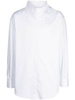 System chemise à col oversize - Blanc