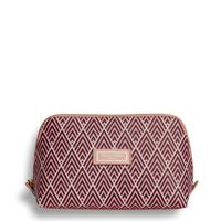 Otis Batterbee The Beauty Makeup Bag L Cerise Deco