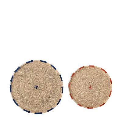 Bloomingville placemat (set van 2) (Ø25,5 cm)