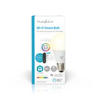 Nedis WIFILRC10E27 Smartlife Multicolour Lamp Wi-fi E27 806 Lm 9 W Rgb / Warm To Cool White Android™ / Ios Peer - thumbnail