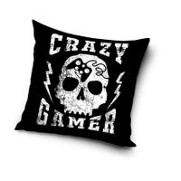 Gamer sierkussen Crazy Gamer 40X40 cm