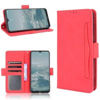 Kaarthouder Series Nokia G10/G20 Wallet Case - Rood