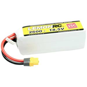 LemonRC LiPo accupack 18.5 V 2600 mAh Aantal cellen: 5 35 C Softcase XT60