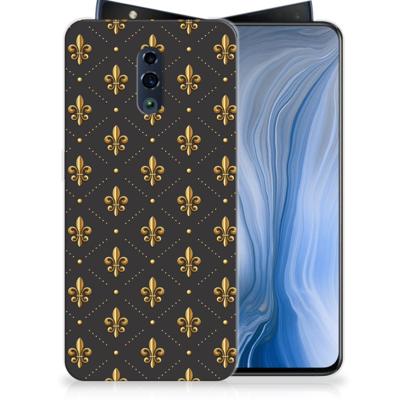 OPPO Reno TPU bumper Franse Lelie