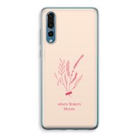 Where flowers bloom: Huawei P20 Pro Transparant Hoesje - thumbnail