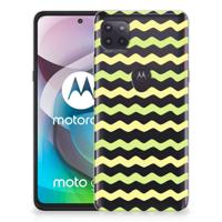 Motorola Moto G 5G TPU bumper Waves Yellow