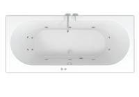 Riho Carolina Easypool ligbad 190x80cm met whirlpool systeem 6+4+2 hydro jets