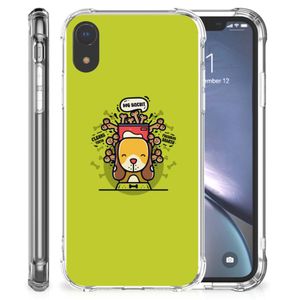 Apple iPhone Xr Stevig Bumper Hoesje Doggy Biscuit