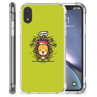 Apple iPhone Xr Stevig Bumper Hoesje Doggy Biscuit - thumbnail