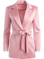 alice + olivia blazer Pailey à taille ceinturée - Rose