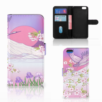 Apple iPhone 7 Plus | 8 Plus Telefoonhoesje met Pasjes Bird Flying