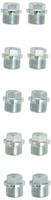 KS Tools 430.1013 Olieaftapplug, buitenzeskant, 19mm, M22x1,5x14mm, 10 per pak