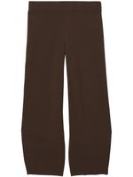 Proenza Schouler White Label pantalon droit en maille - Marron - thumbnail