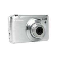 Agfa Realishot DC8200 Digitale camera, compact, 18 MP, Full HD, LCD-display, 2,7 inch, optische zoom 8 x, lithiumbatterij en SD-kaart 16 GB, grijs