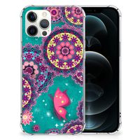 iPhone 12 Pro Max Back Cover Cirkels en Vlinders