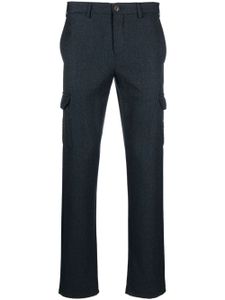 Canali pantalon slim à poches cargo - Bleu