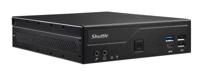 Shuttle Slim PC DH610 , S1700, 1x HDMI, 2x DP , 1x 2.5" , 2x M.2, 2x LAN (Intel 1G + 2.5G), 2x COM, 24/7 permanent gebruik, incl. VESA - thumbnail