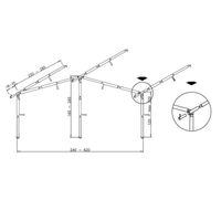 Campking Voortentframe TEXEL L