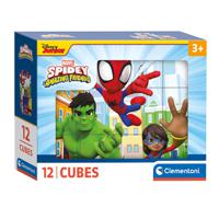 Clementoni Blokpuzzel Spidey and His Amazing Friends, 12st. - thumbnail