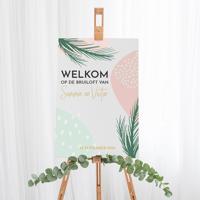 Gepersonaliseerd welkomstbord Paradise love