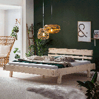 Artistiq Bed 'Kosa' 140 x 200cm, kleur Naturel