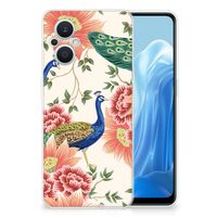 TPU Hoesje voor OPPO Reno8 Lite Pink Peacock