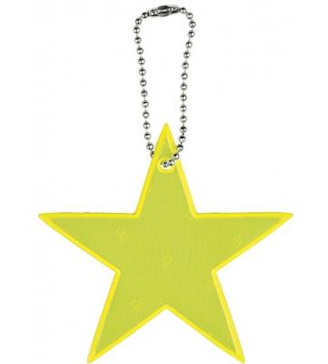 Moses sleutelhanger Glimmis ster 15 cm geel Moses sleutelhanger Glimmis ster 15 cm geel