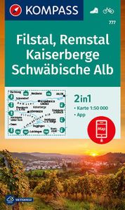 Wandelkaart 777 Filstal - Remstal - Kaiserberge - Schwäbische Alb | Ko