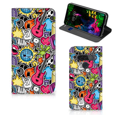 LG G8s Thinq Hippe Standcase Punk Rock LG G8s Thinq Hippe Standcase Punk Rock