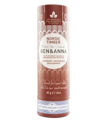 Ben & Anna Nordic Timber Vrouwen Stickdeodorant 60 g