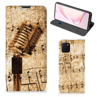 Samsung Galaxy Note 10 Lite Stand Case Bladmuziek - thumbnail