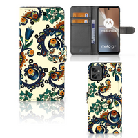 Wallet Case Motorola Moto G32 Barok Flower - thumbnail