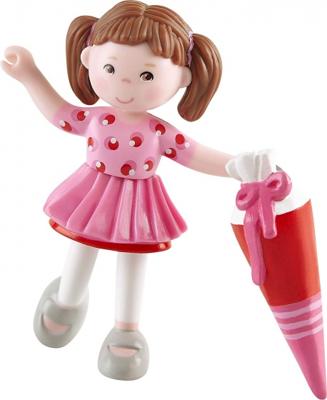 Little Friends poppenhuispop Ariane 12 cm roze/rood Little Friends poppenhuispop Ariane 12 cm roze/rood