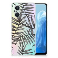 OPPO Reno8 Lite TPU Case Leaves Grey