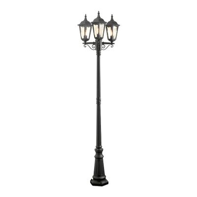 Konstsmide 7217-750 Firenze Staande buitenlamp Spaarlamp E27 300 W Zwart