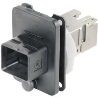 Telegärtner J80020A0005 RJ-45 Black wire connector