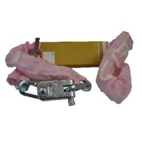 Gad Kettingslot Matrix Sl 110 Cm Staal/messing Roze