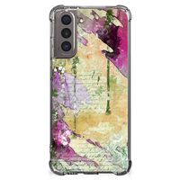 Back Cover Samsung Galaxy S21 Letter Painting