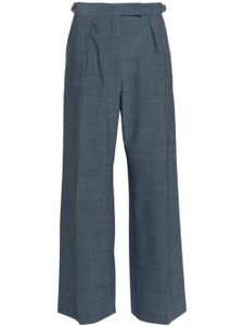 Maje pantalon ample à pinces - Bleu