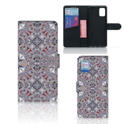 Samsung Galaxy A31 Bookcase Flower Tiles