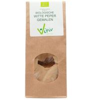 Vitiv Vitiv Peper Gemalen Wit Bio (250g)
