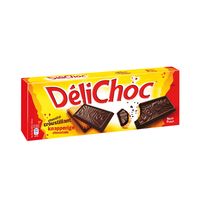 Délichoc Puur - Knapperige biscuits met pure chocolade - 150g - thumbnail