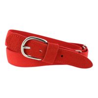 Oxxy elastische verstelbare riem red Maat