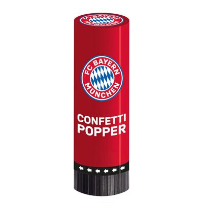 Amscan Partypopper Bayern München 15 Cm Karton Rood/wit/blauw